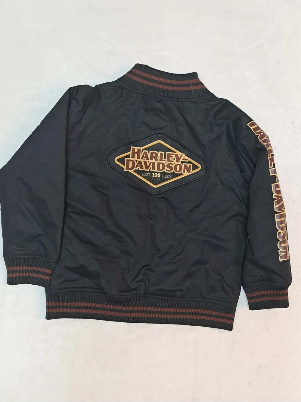 Harley-Davidson Toddler Bomber Jacket - Toddler Kids Size 4/5
